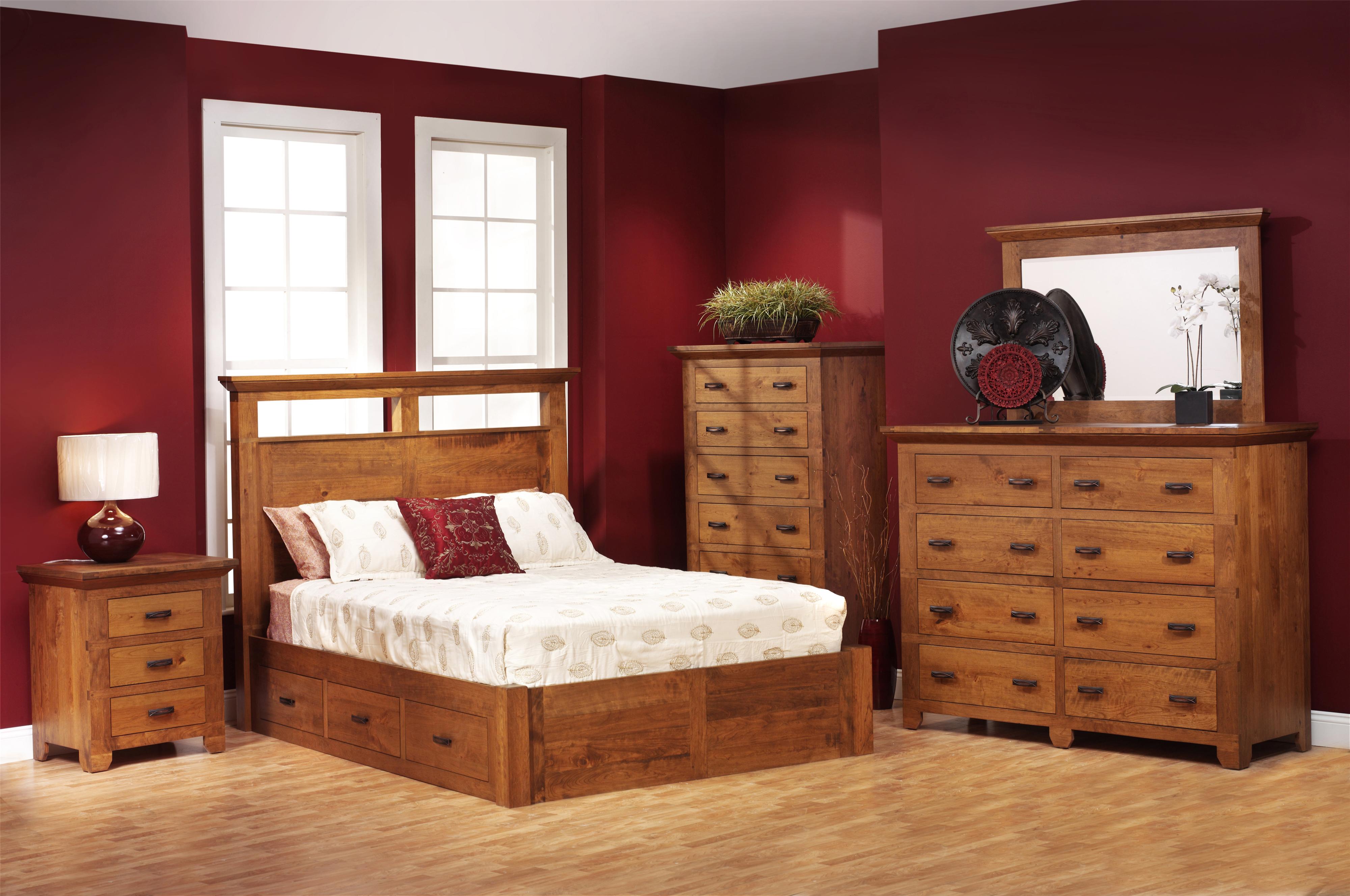 Millcraft Redmond Wellington Queen Bedroom Group Virginia Furniture